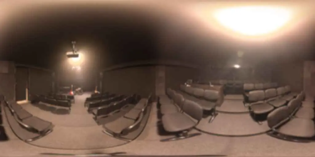 Instalaciones de Classicstone Music Center en Bogotá: auditorios en recorrido 360°